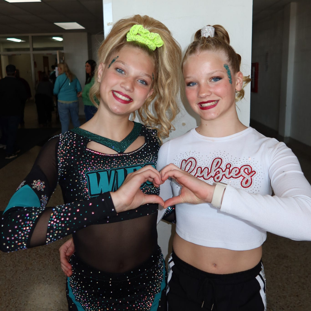 Inside the Wisconsin Dance & Cheer gym in Kimberly, WI
